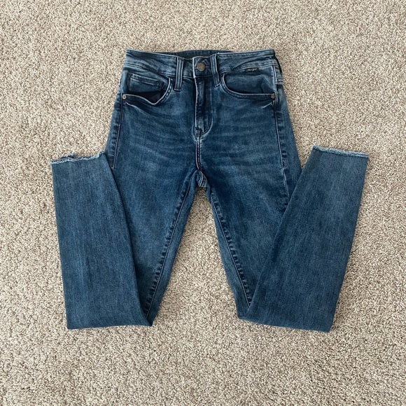 MAVI Gold Icon TESS Twisted Midrise Skinny Stretch Ankle Jeans size 24 - Picture 14 of 16